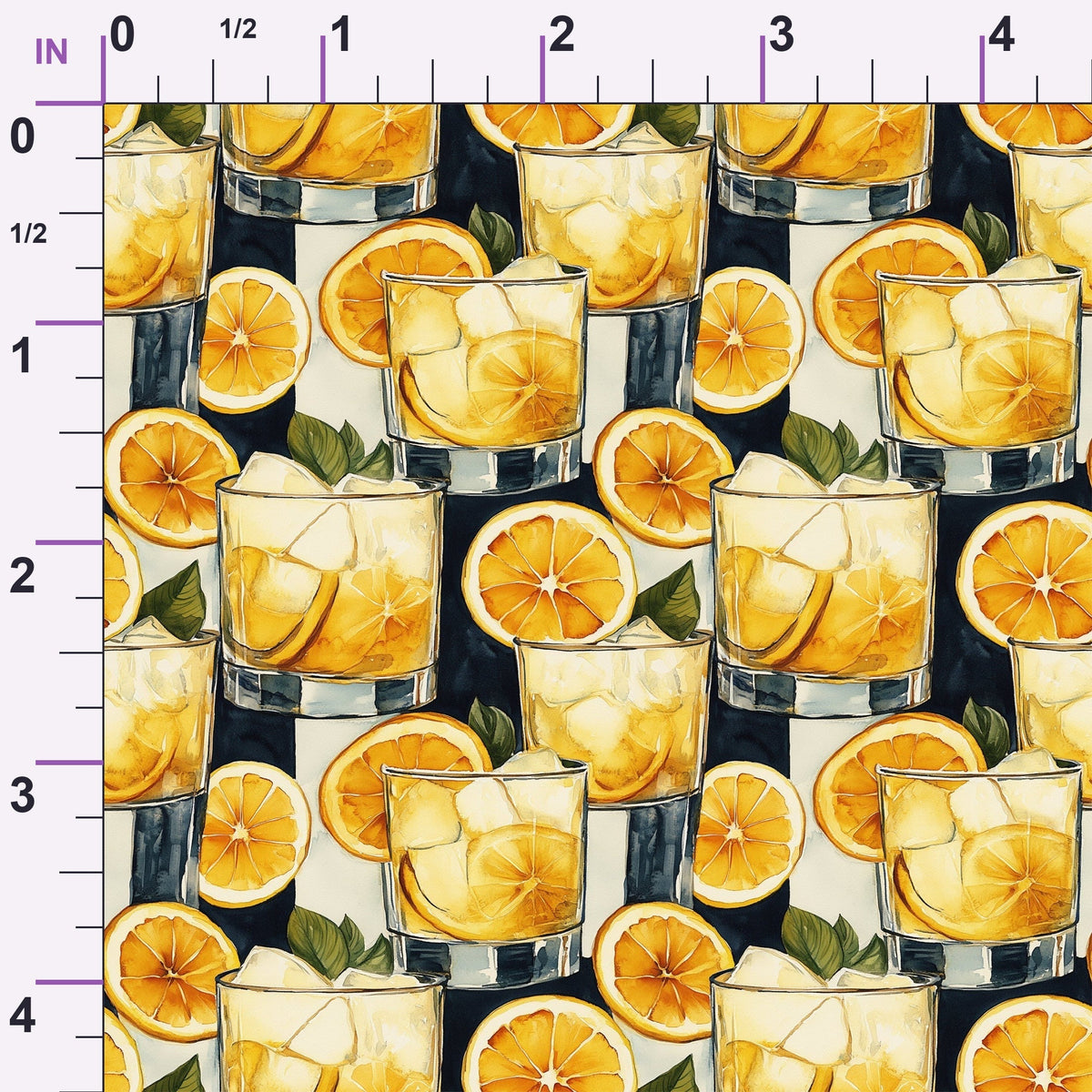 Lemon Drop Soiree Pattern 4 Minky Fabric