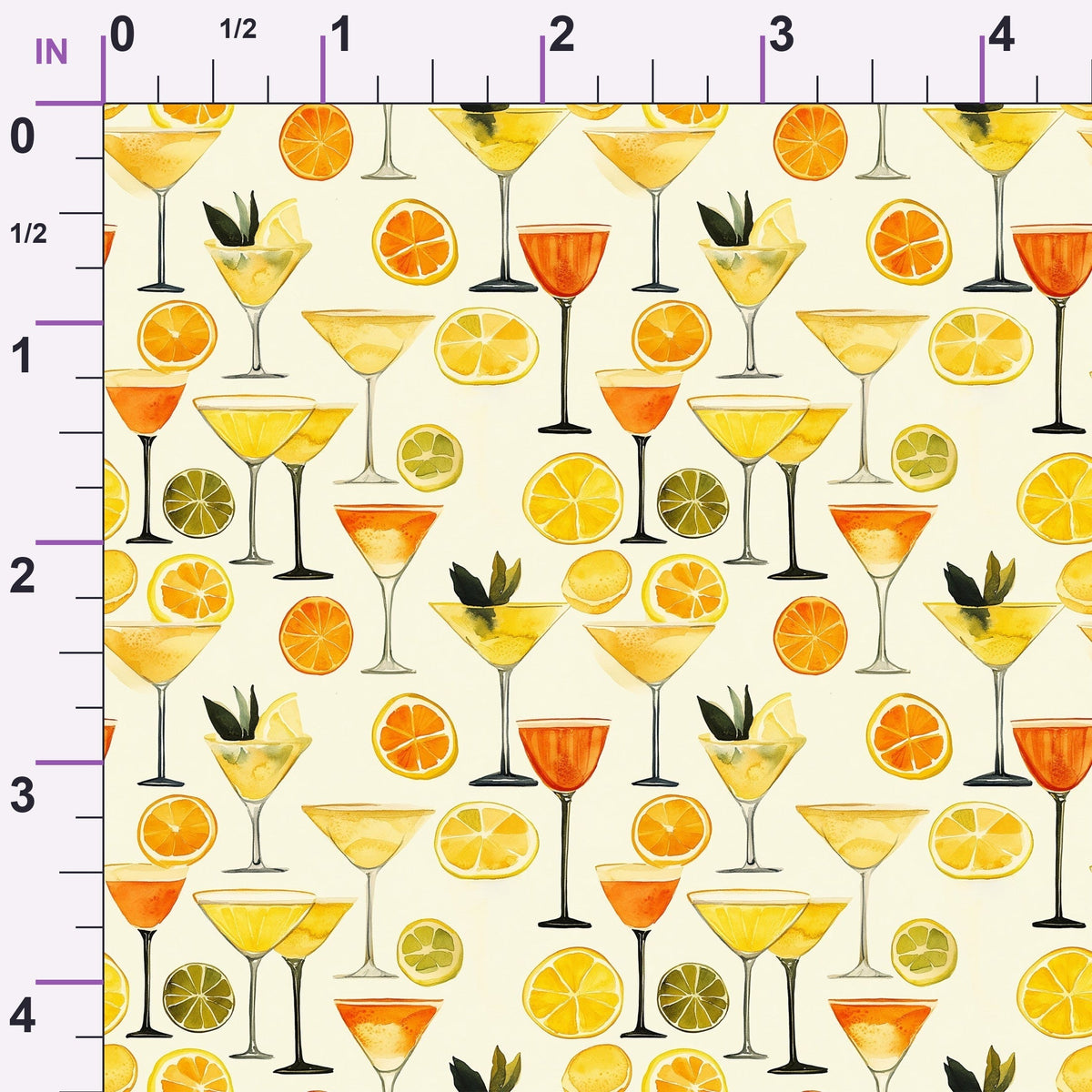Lemon Drop Soiree Pattern 7 Minky Fabric
