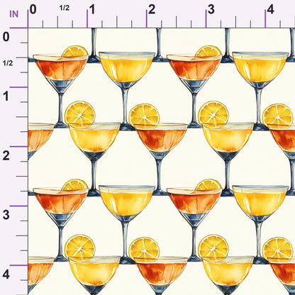 Lemon Drop Soiree Pattern 8 Minky Fabric