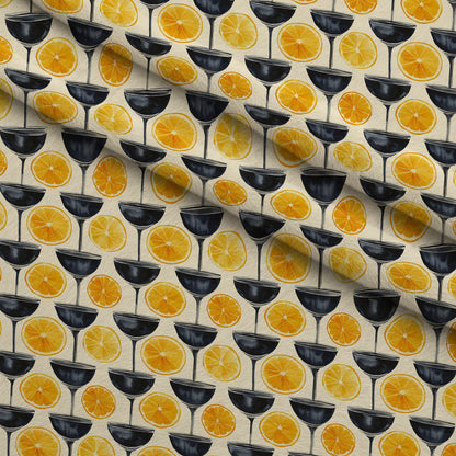 Lemon Drop Soiree Pattern 9 Minky Fabric