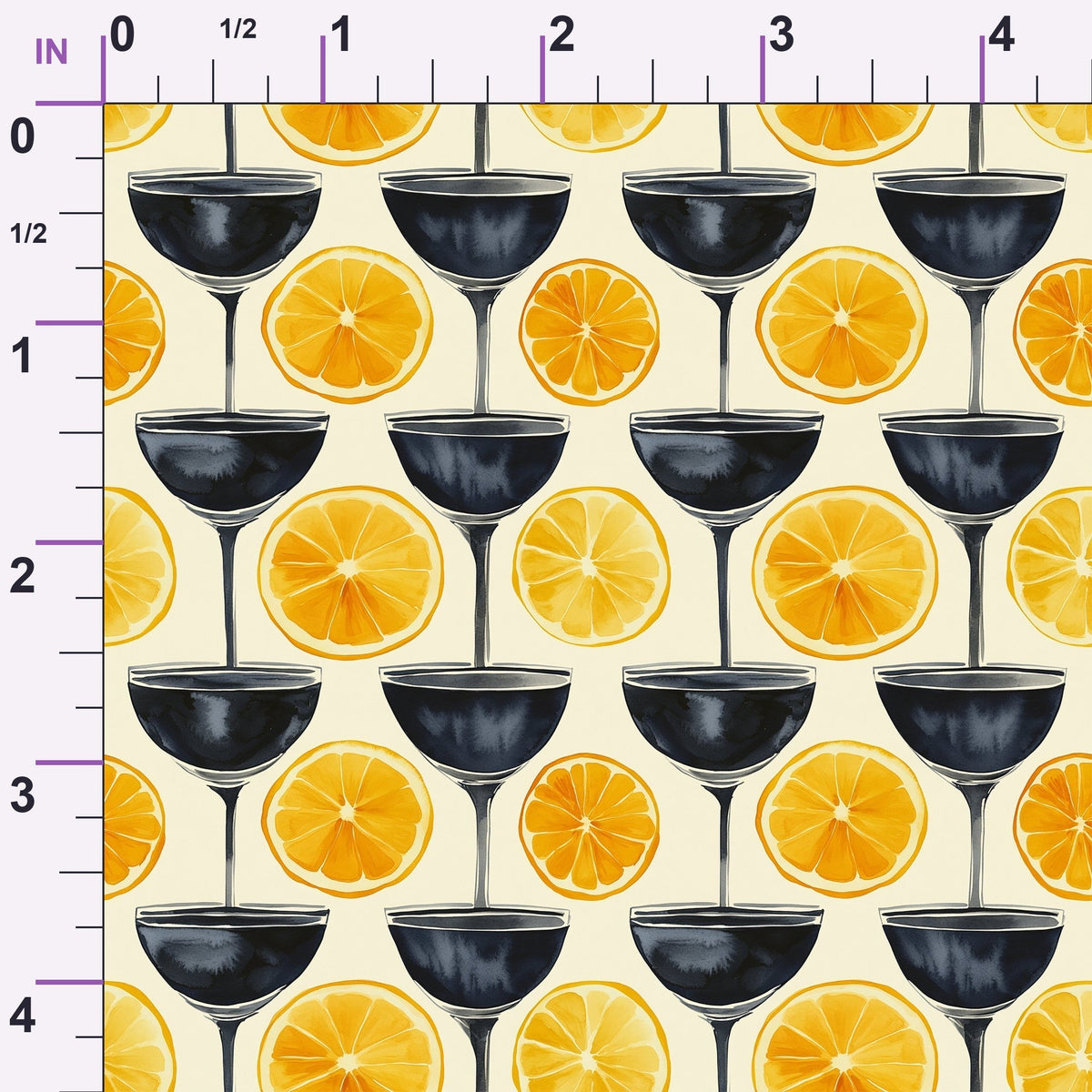 Lemon Drop Soiree Pattern 9 Minky Fabric