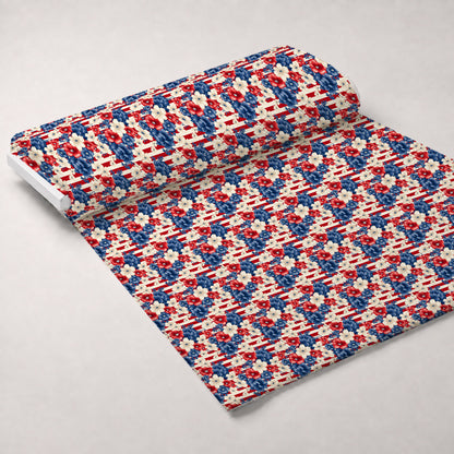 Liberty Blooms Pattern 11 Minky Fabric