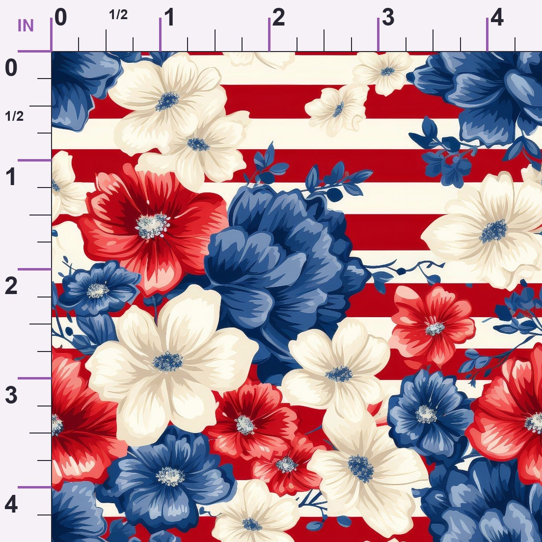 Liberty Blooms Pattern 11 Minky Fabric