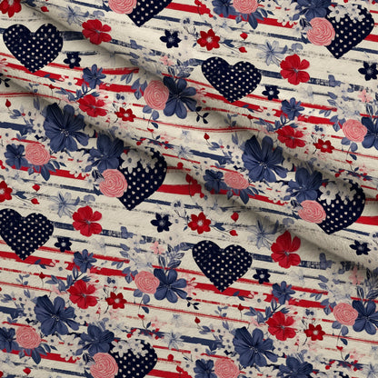 Liberty Blooms Pattern 12 Minky Fabric