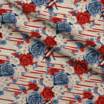 Liberty Blooms Pattern 2 Minky Fabric