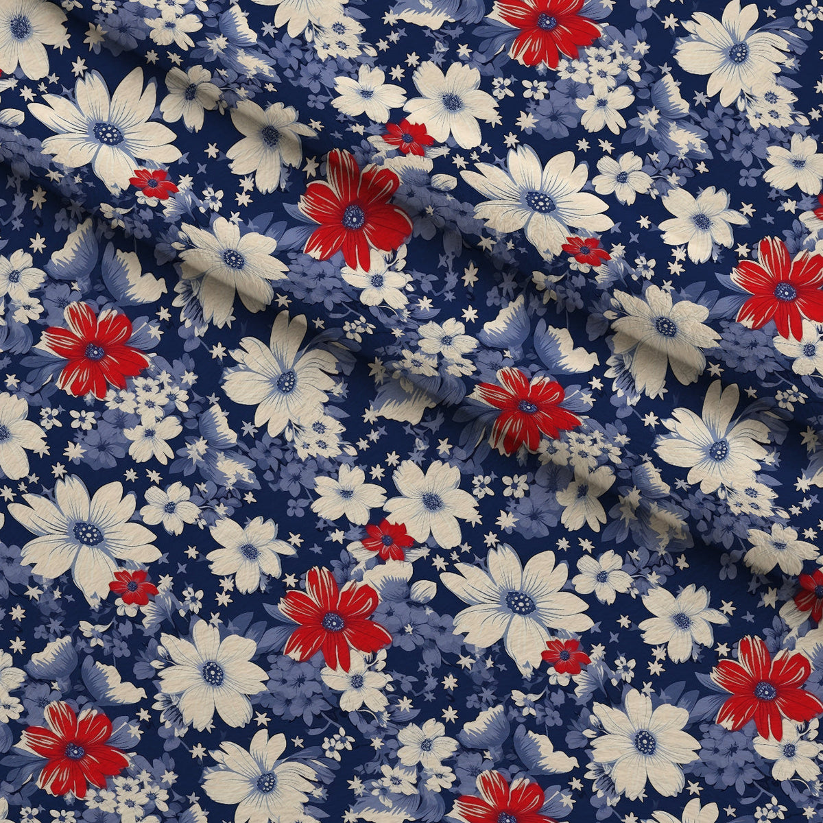 Liberty Blooms Pattern 6 Minky Fabric