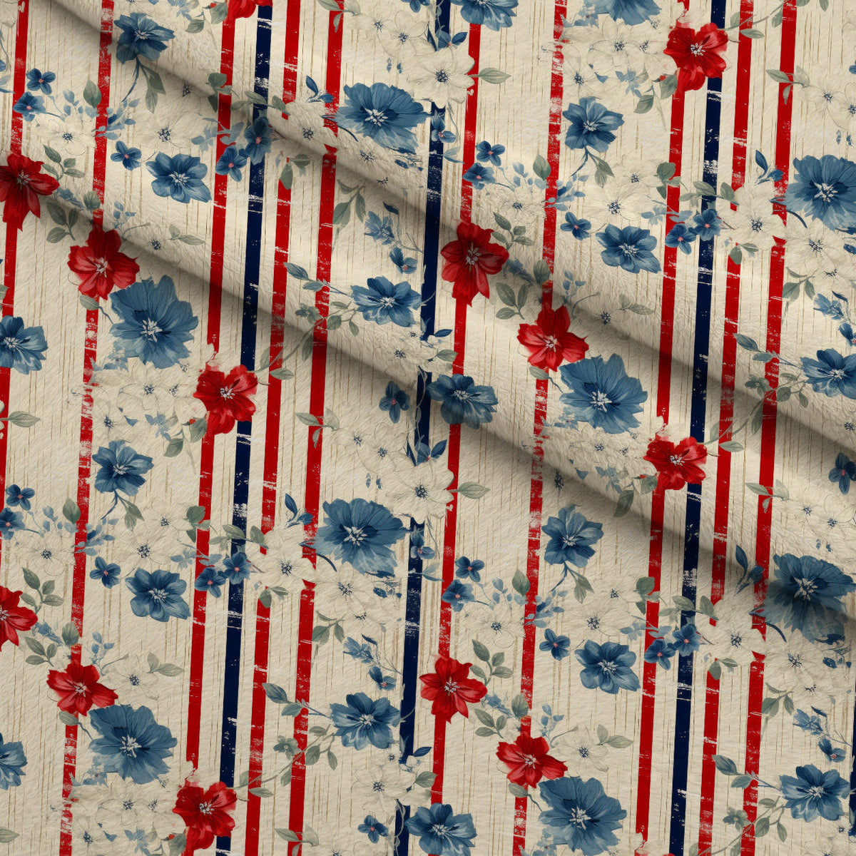 Liberty Blooms Pattern 7 Minky Fabric