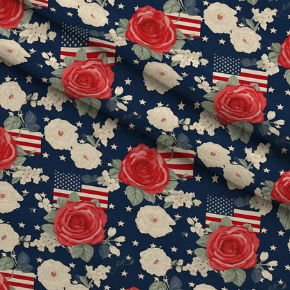 Liberty Blooms Pattern 8 Minky Fabric