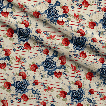 Liberty Blooms Pattern 9 Minky Fabric