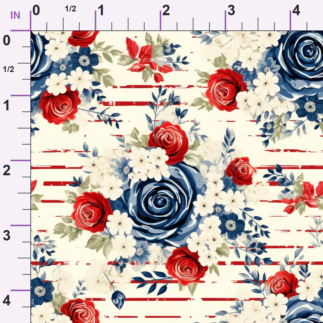Liberty Blooms Pattern 9 Minky Fabric