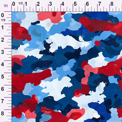 Liberty Brushstrokes Pattern 1 Minky Fabric