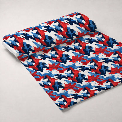 Liberty Brushstrokes Pattern 3 Minky Fabric