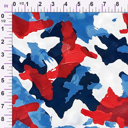 Liberty Brushstrokes Pattern 3 Minky Fabric