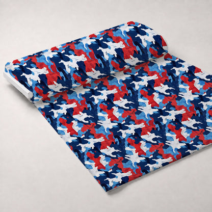 Liberty Brushstrokes Pattern 4 Minky Fabric