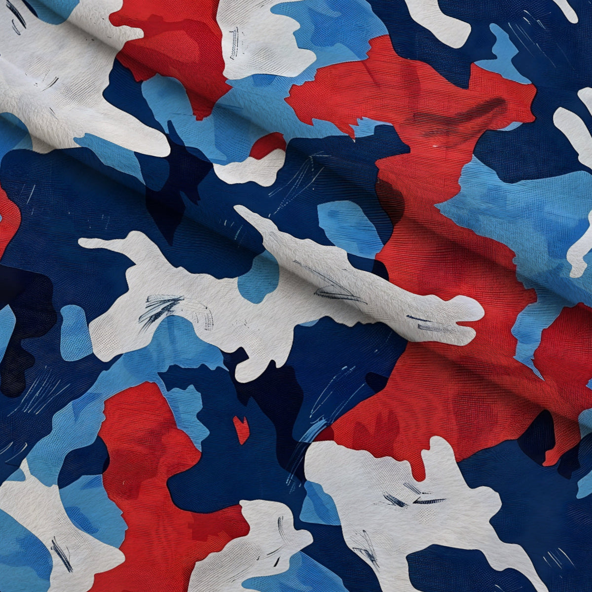Liberty Brushstrokes Pattern 4 Minky Fabric