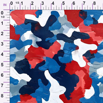Liberty Brushstrokes Pattern 5 Minky Fabric