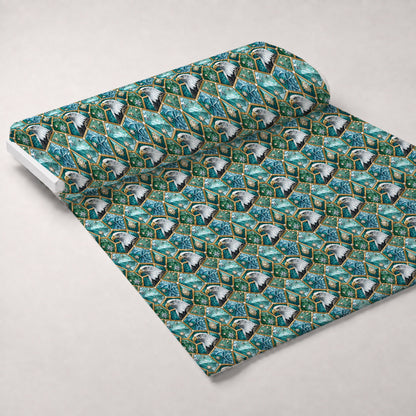 Liberty Eagles Pattern 2 Minky Fabric
