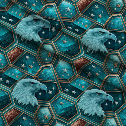 Liberty Eagles Pattern 3 Minky Fabric