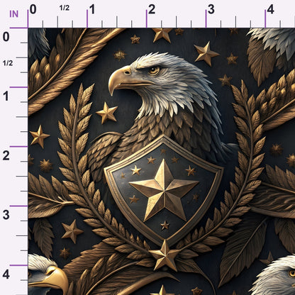 Liberty Eagles Pattern 7 Minky Fabric
