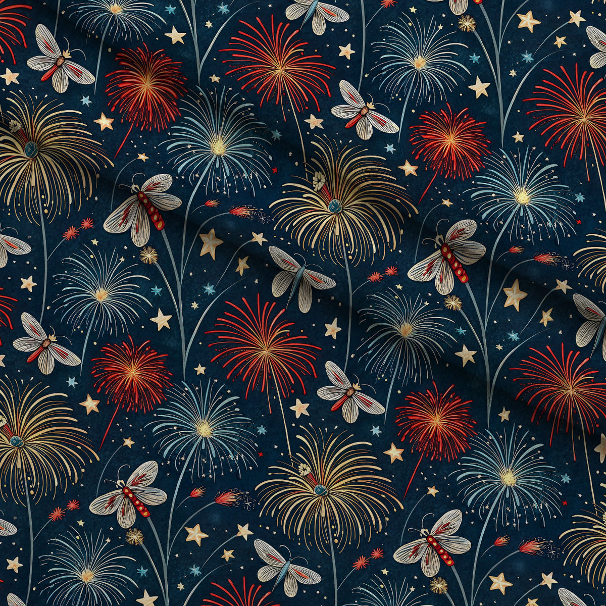 Liberty Menagerie Pattern 2 Minky Fabric