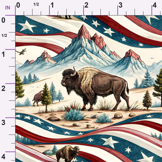 Liberty Menagerie Pattern 3 Minky Fabric