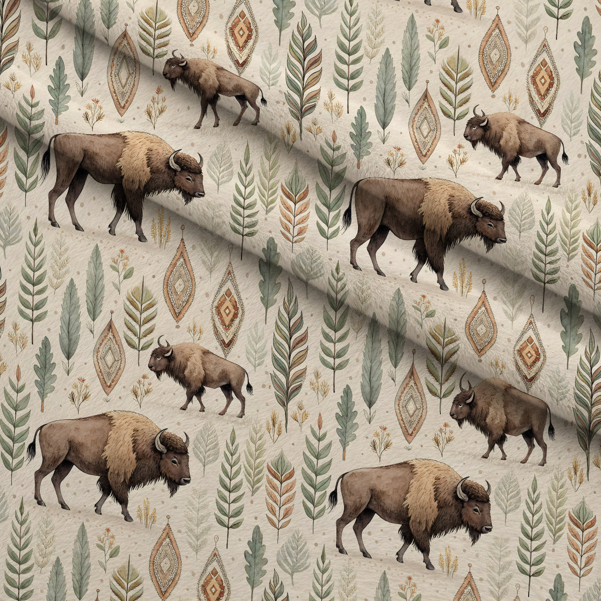 Liberty Menagerie Pattern 9 Minky Fabric
