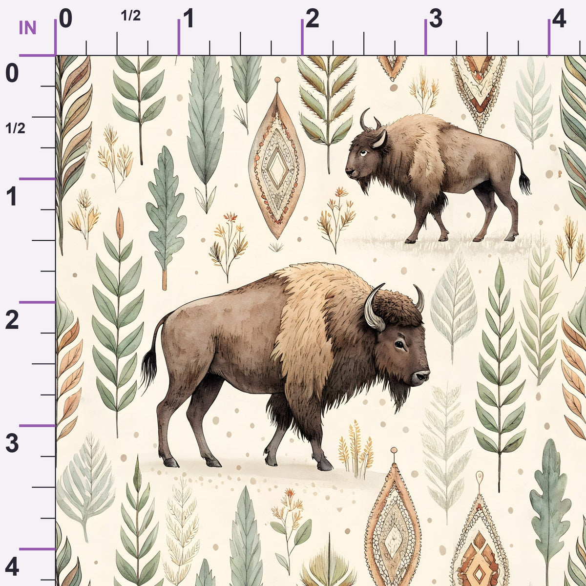 Liberty Menagerie Pattern 9 Minky Fabric