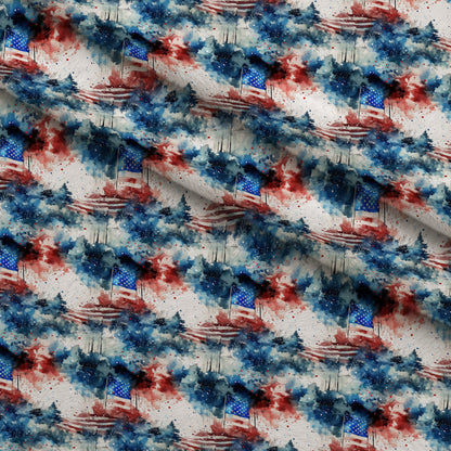 Liberty Skies Pattern 12 Minky Fabric