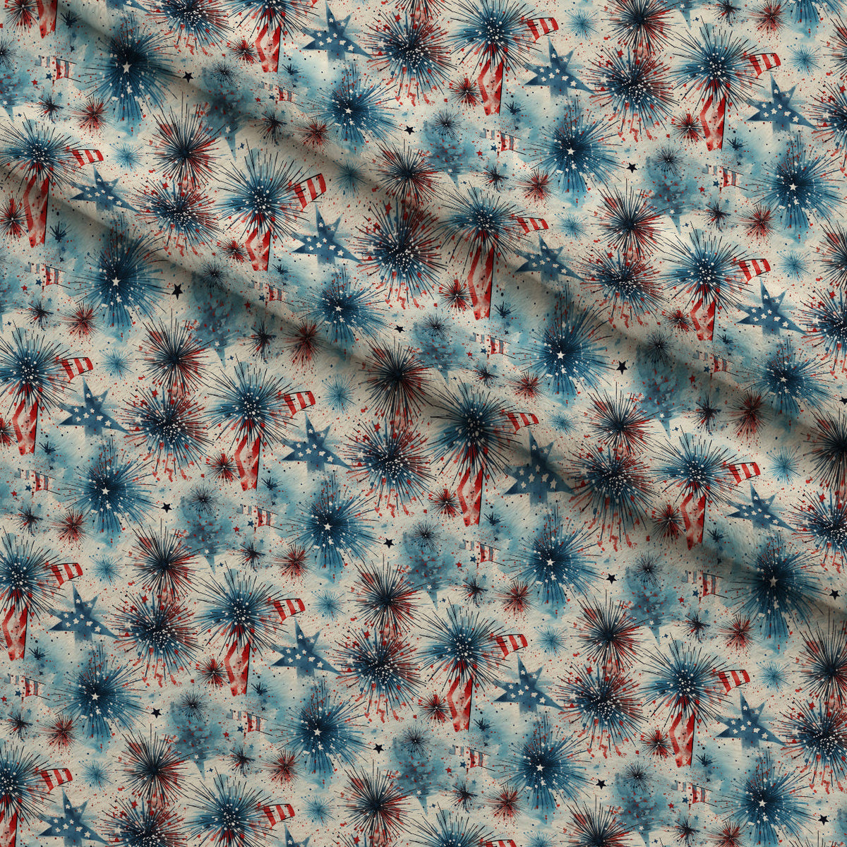 Liberty Skies Pattern 3 Minky Fabric