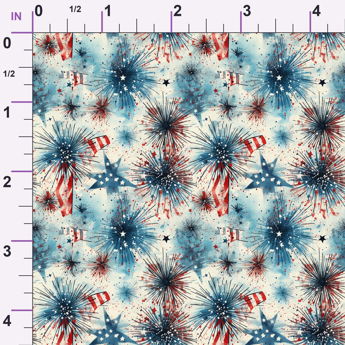Liberty Skies Pattern 3 Minky Fabric