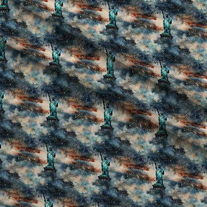 Liberty Skies Pattern 6 Minky Fabric