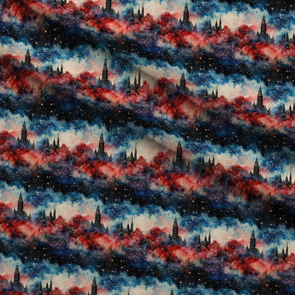 Liberty Skies Pattern 8 Minky Fabric