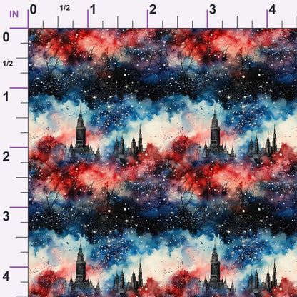 Liberty Skies Pattern 8 Minky Fabric