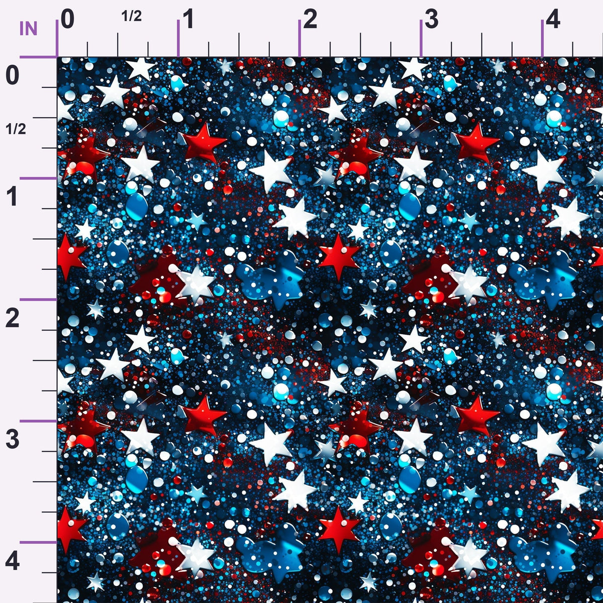Liberty Sparkle Pattern 10 Minky Fabric