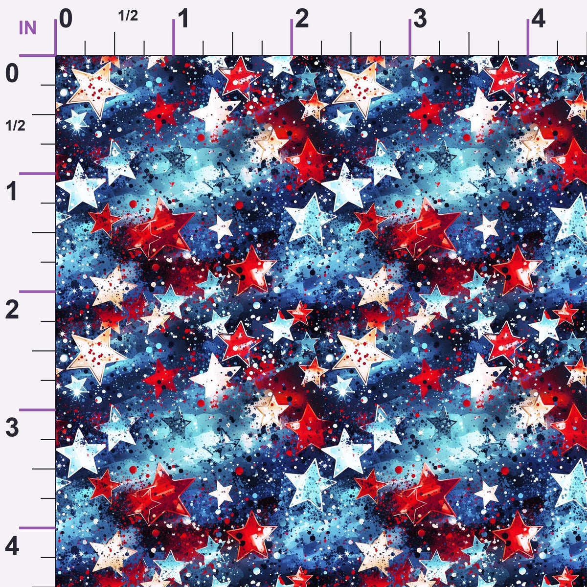 Liberty Sparkle Pattern 11 Minky Fabric