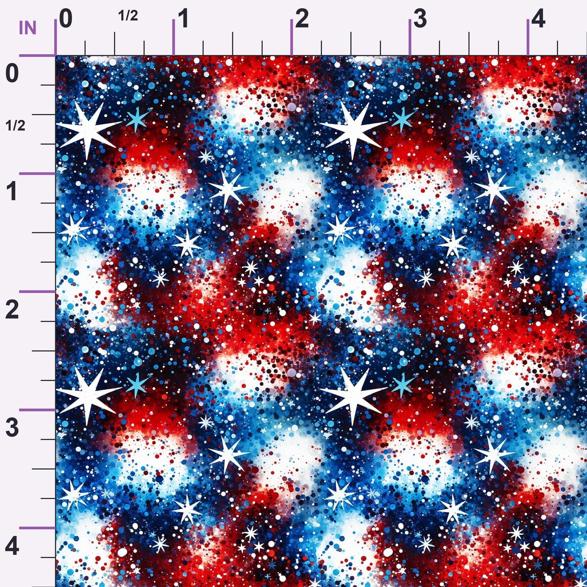 Liberty Sparkle Pattern 2 Minky Fabric