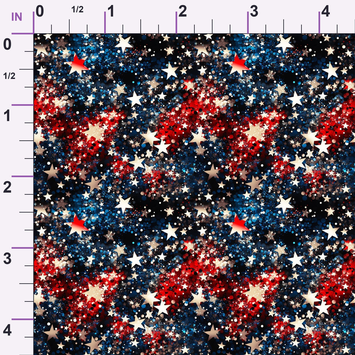 Liberty Sparkle Pattern 3 Minky Fabric