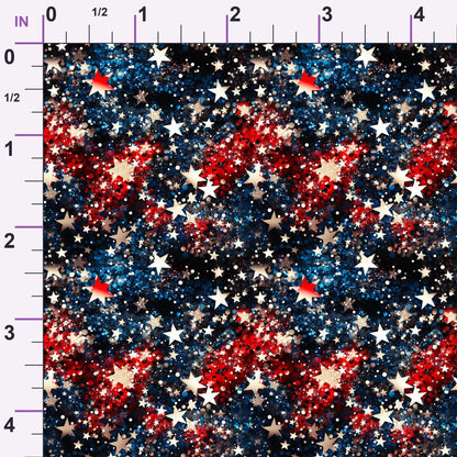 Liberty Sparkle Pattern 3 Minky Fabric