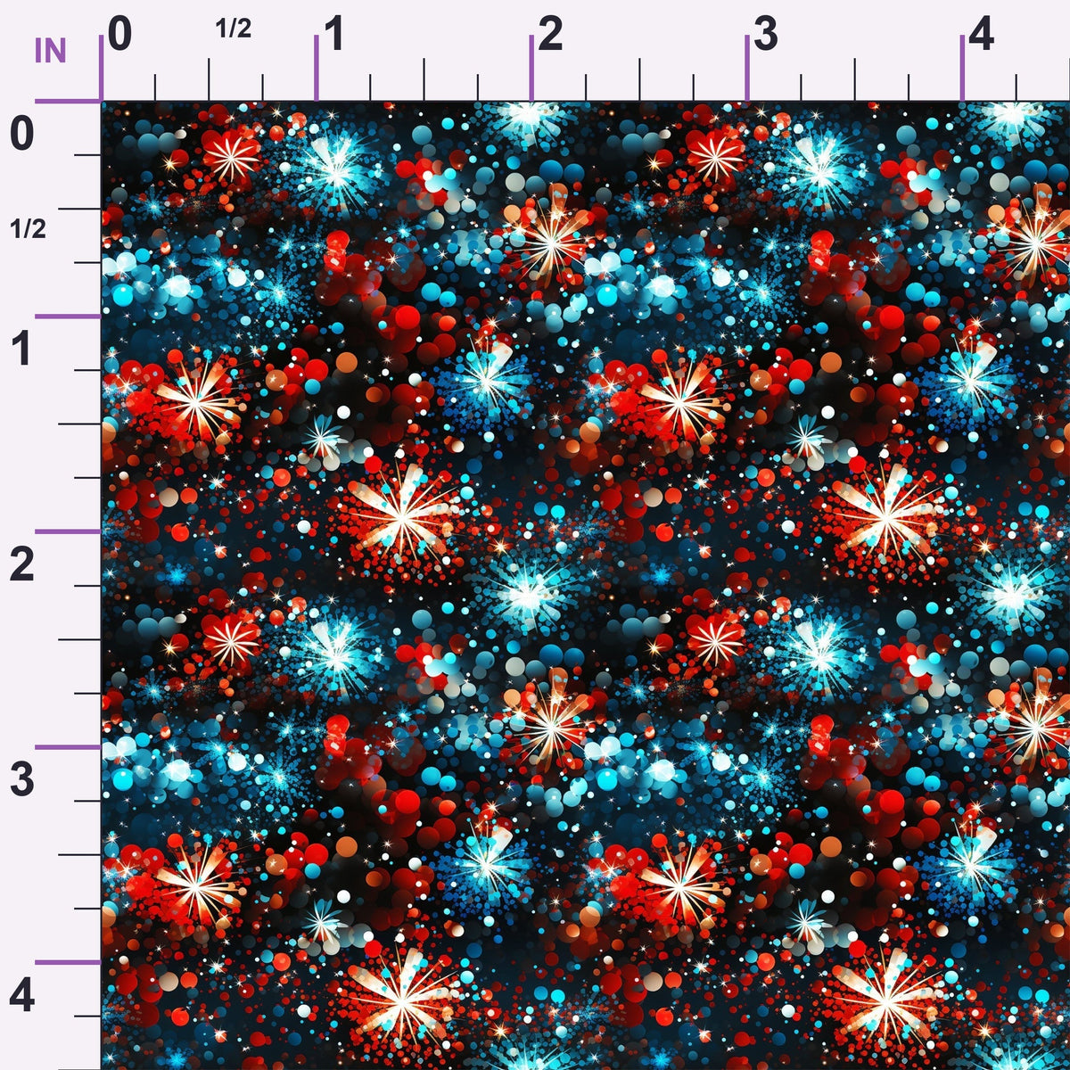 Liberty Sparkle Pattern 4 Minky Fabric