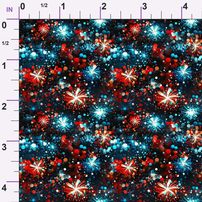 Liberty Sparkle Pattern 4 Minky Fabric