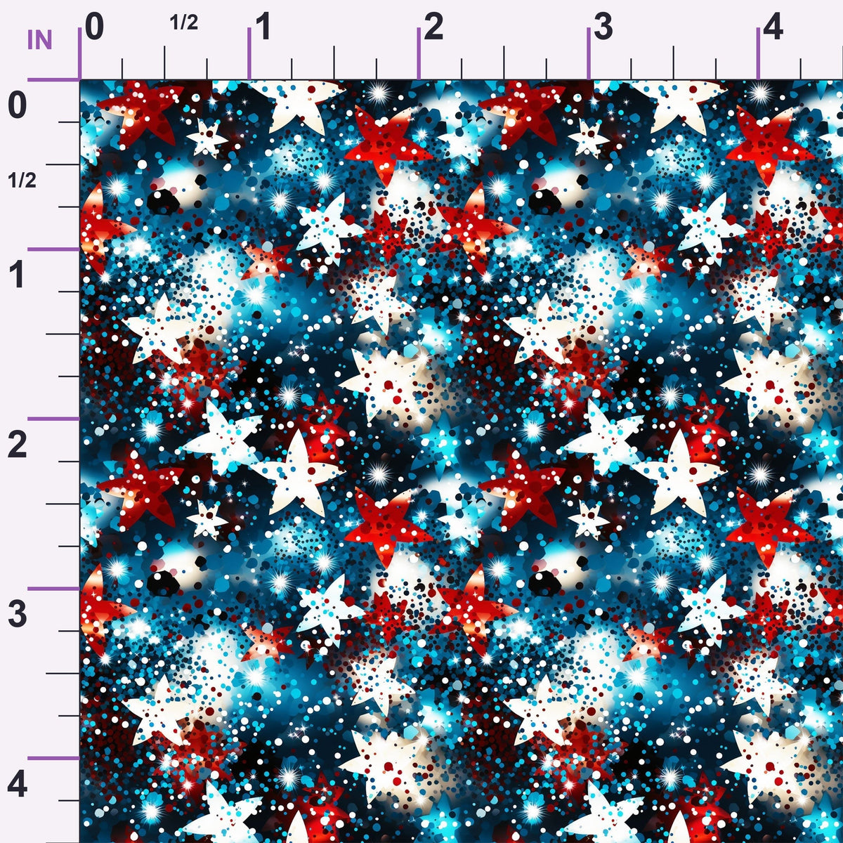 Liberty Sparkle Pattern 5 Minky Fabric