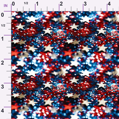 Liberty Sparkle Pattern 7 Minky Fabric