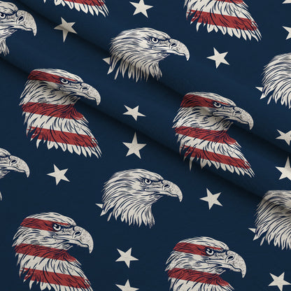 Liberty Stars Pattern 2 Minky Fabric