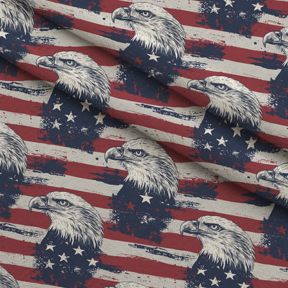 Liberty Stars Pattern 5 Minky Fabric
