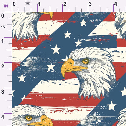 Liberty Stars Pattern 6 Minky Fabric