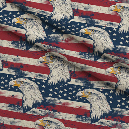 Liberty Stars Pattern 7 Minky Fabric