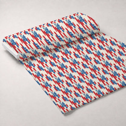 Liberty Stars Pattern 8 Minky Fabric