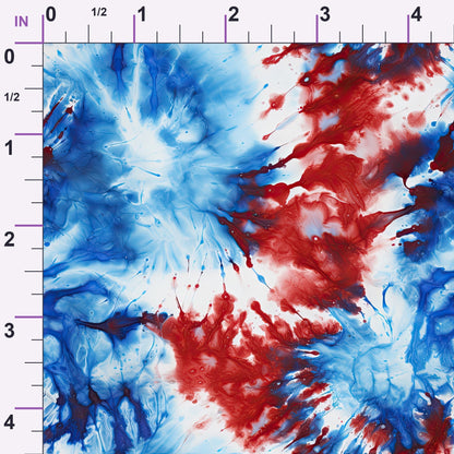 Liberty Swirl Pattern 1 Minky Fabric