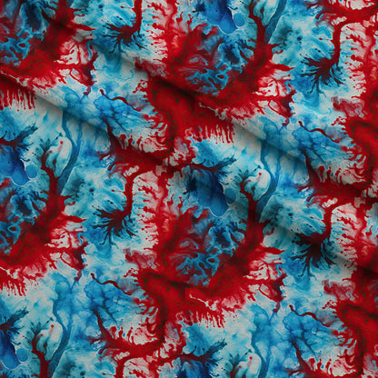 Liberty Swirl Pattern 2 Minky Fabric