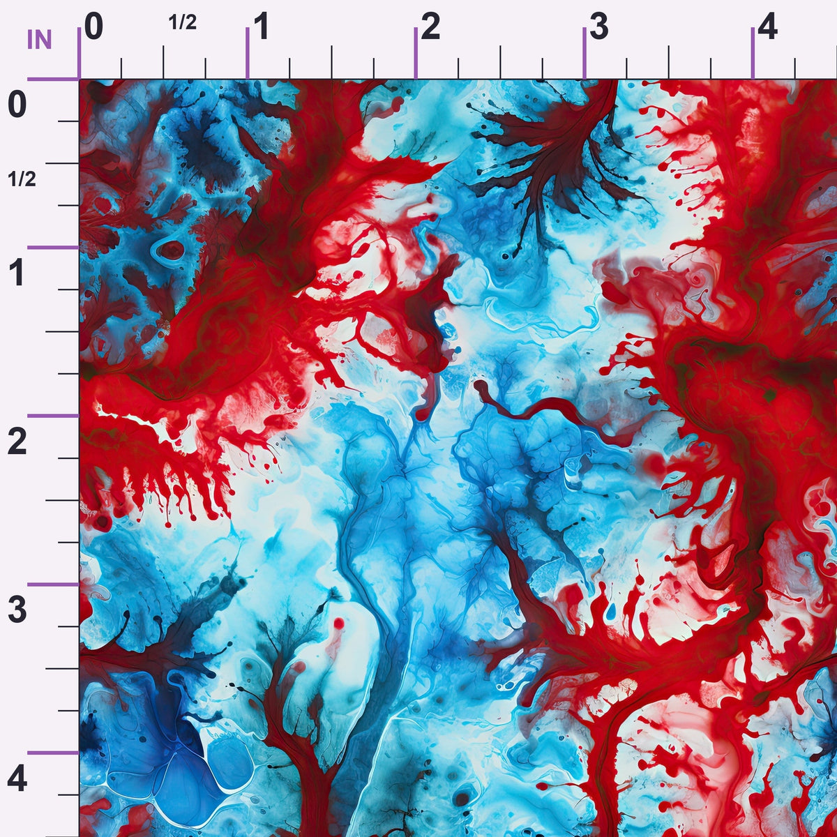 Liberty Swirl Pattern 2 Minky Fabric